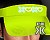 X♥X♥ neon visor !