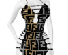 Fendi Print Dress