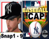 llzM. NY BASEBALL CAP  D