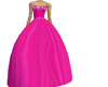Pink Snowflake Ball Gown