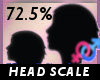 Head Scale 72.5 % -F-