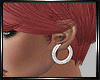 E* Rhinestone Earrings