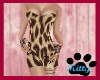 [K] Leopard mini dress