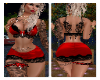 Conjunto seda Vermelho