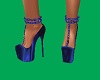 Spike Blue Sapphire Heel