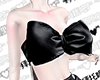 ᨳLeather Big Bow Top