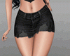 Black Denim Skirt