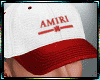 AMIRI White/Red Cap