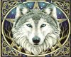 Wiccan Wolf Rug