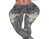 Grey Jeans w Flowers