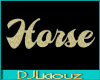 DJLFrames-Horse Gold