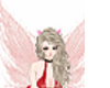 Fairy's pink wings