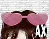 Ⓐ Pink Hearts Glasses