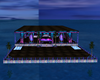 the neon party room
