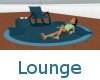  Teal/cyan lounge