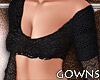 Crochet Top Black