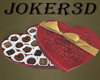 Heart chocolate box