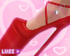 ♥ Heels Baby Red