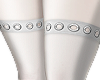 Grunge stockings white