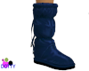 blue puffer boots
