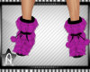 ! Kid Purple Fur Boots