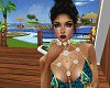 Turquoise Diamond bikini