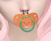 Halloween Pumpkin Paci