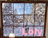 Winter window animated