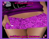 WE! shine short purple