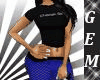 XXLCheetah Leggings blue