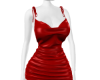 Red Metallic Miniskirt