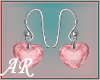 Pink Heart Earring
