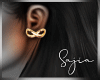 S! Infinity Gold Earring