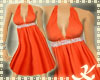 *Kk* orange LuLu dress