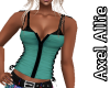 AA Green Corset Top