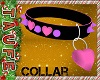 Pink Heart Collar v.2