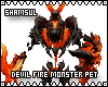 Devil Fires Monster Pet