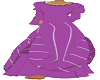 barmaid pinstripe purple