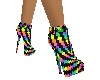 Colorful Spiral Boot