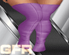 purple thigh highs