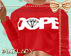 <P>Red Dope Sweater