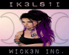 K| Rachell Blk/Purple