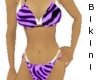 purple tiger bikini
