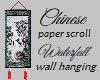Waterfall Chinese Scroll