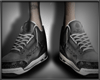 skull shoes /gray