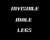 invisible male legs