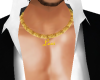 Male Gold Name chain