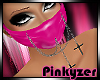 P! Crosses Mask Pink