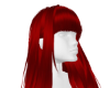 Blood Red with Bangs