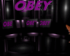 ~C~PURPLE  OBEY COUCH